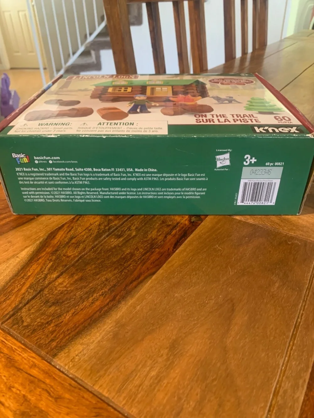 The Original Lincoln Logs On the Trail Cabin 60 pc. Building Set